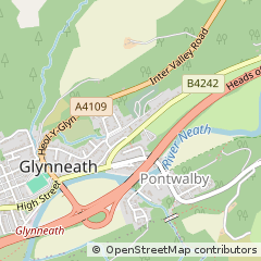 Map of Neath
