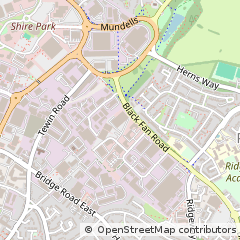 Map of Welwyn Garden City