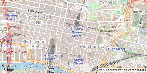 Map of Glasgow