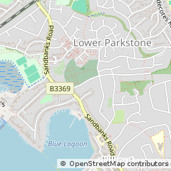 Map of Poole, Dorset