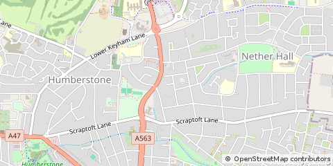 Map of Leicester