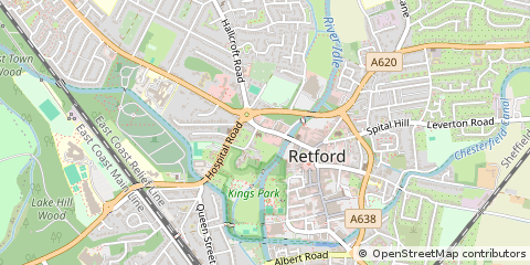 Map of Retford