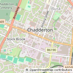 Map of Oldham