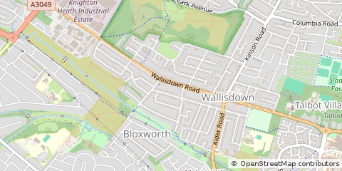 Map of Poole