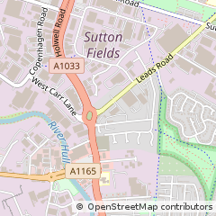 Map of Hull