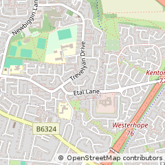 Map of Newcastle Upon Tyne
