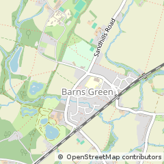 Map of Horsham, West Sussex