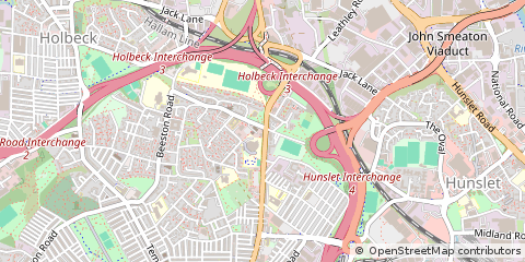 Map of Leeds