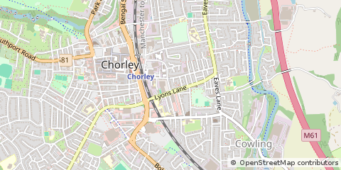 Map of Lancs