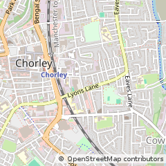 Map of Lancs