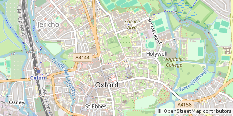 Map of Oxford