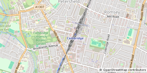 Map of Cambridge