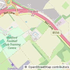 Map of ST Albans, Hertfordshire
