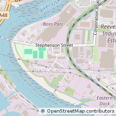 Map of Newport, Gwent