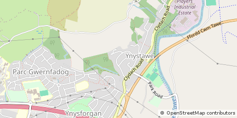Map of Swansea