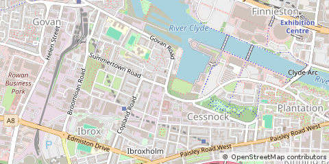 Map of Glasgow