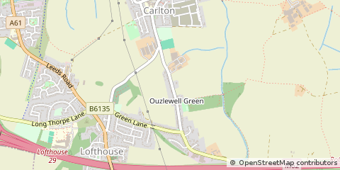 Map of Wakefield
