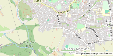 Map of Leeds