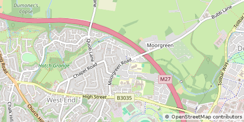 Map of Southampton, Hampshire