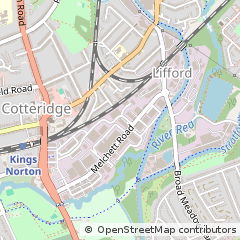 Map of Kings Norton Birmingham, West Midlands