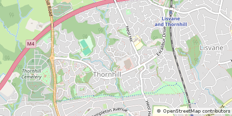 Map of Cardiff
