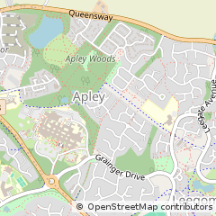 Map of Telford, Shropshire