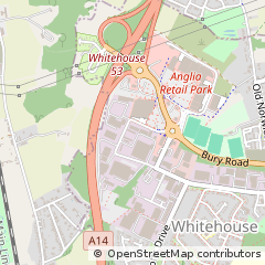 Map of Ipswich, Suffolk
