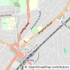 Map of Surrey