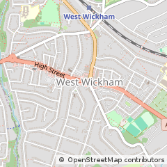 Map of West Wickham