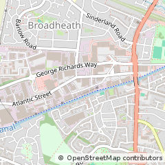 Map of Altrincham