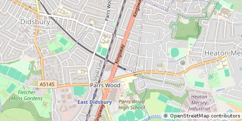 Map of Manchester