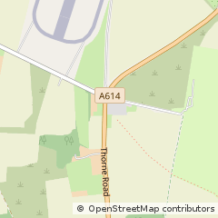 Map of Doncaster, South Yorkshire