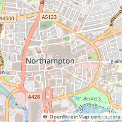 Map of Northampton
