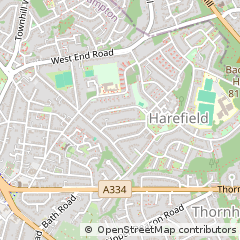 Map of Southampton, Hampshire