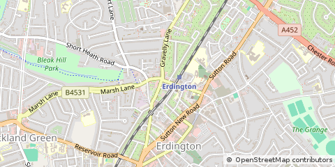 Map of Birmingham