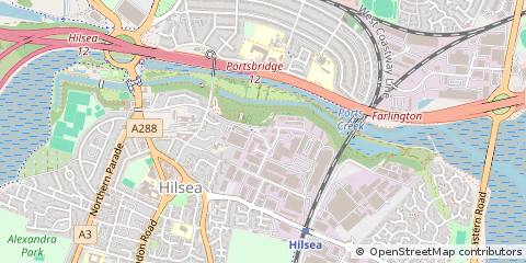 Map of Portsmouth, Hampshire