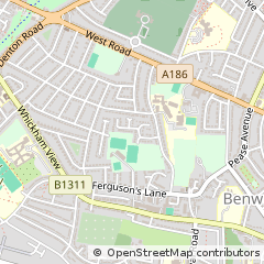 Map of Newcastle Upon Tyne