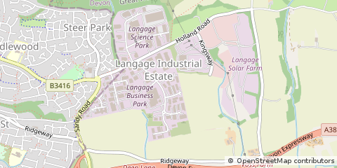 Map of Plymouth, Devon