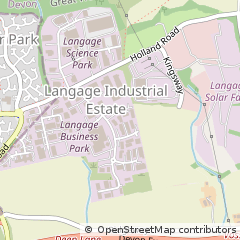 Map of Plymouth, Devon