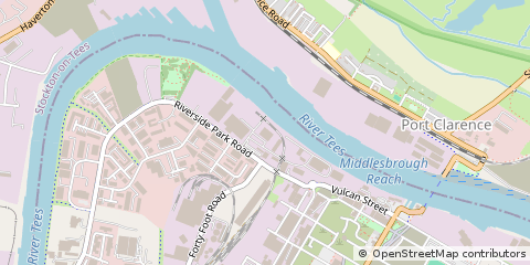Map of Middlesbrough