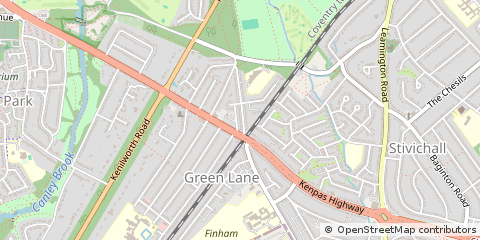 Map of Coventry
