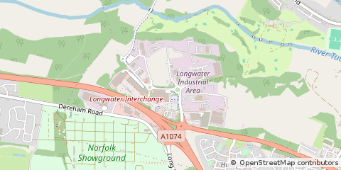 Map of Norwich, Norfolk