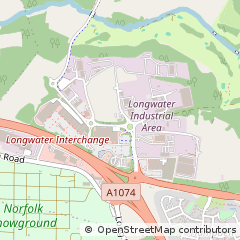 Map of Norwich, Norfolk