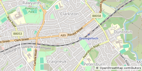 Map of Airdrie