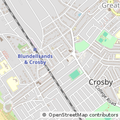 Map of Liverpool, Merseyside