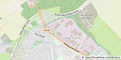 Map of Northampton
