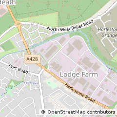 Map of Northampton