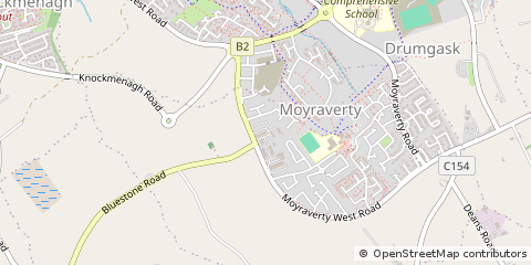 Map of Craigavon, Armagh