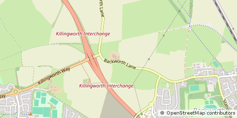 Map of Newcastle-Upon-Tyne