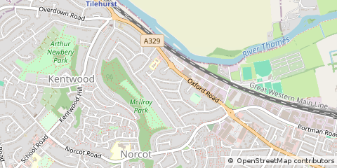 Map of Reading